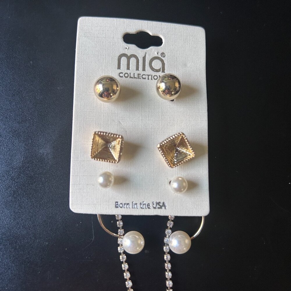 MIA Earrings- Set of 3